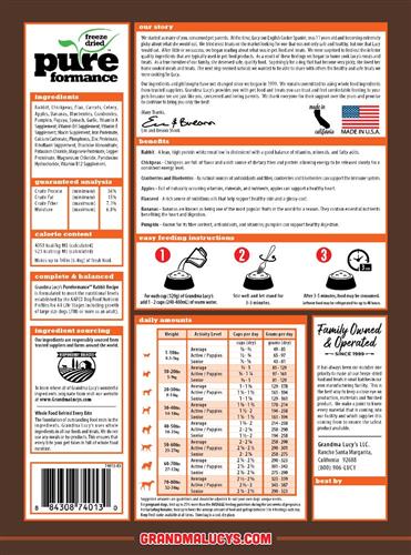 Pureformance Rabbit- 10lb